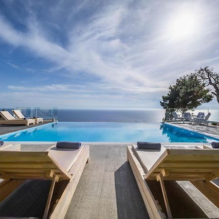 Ocean View - Luxury Villa Nefeli Kontogialos Bagian luar foto