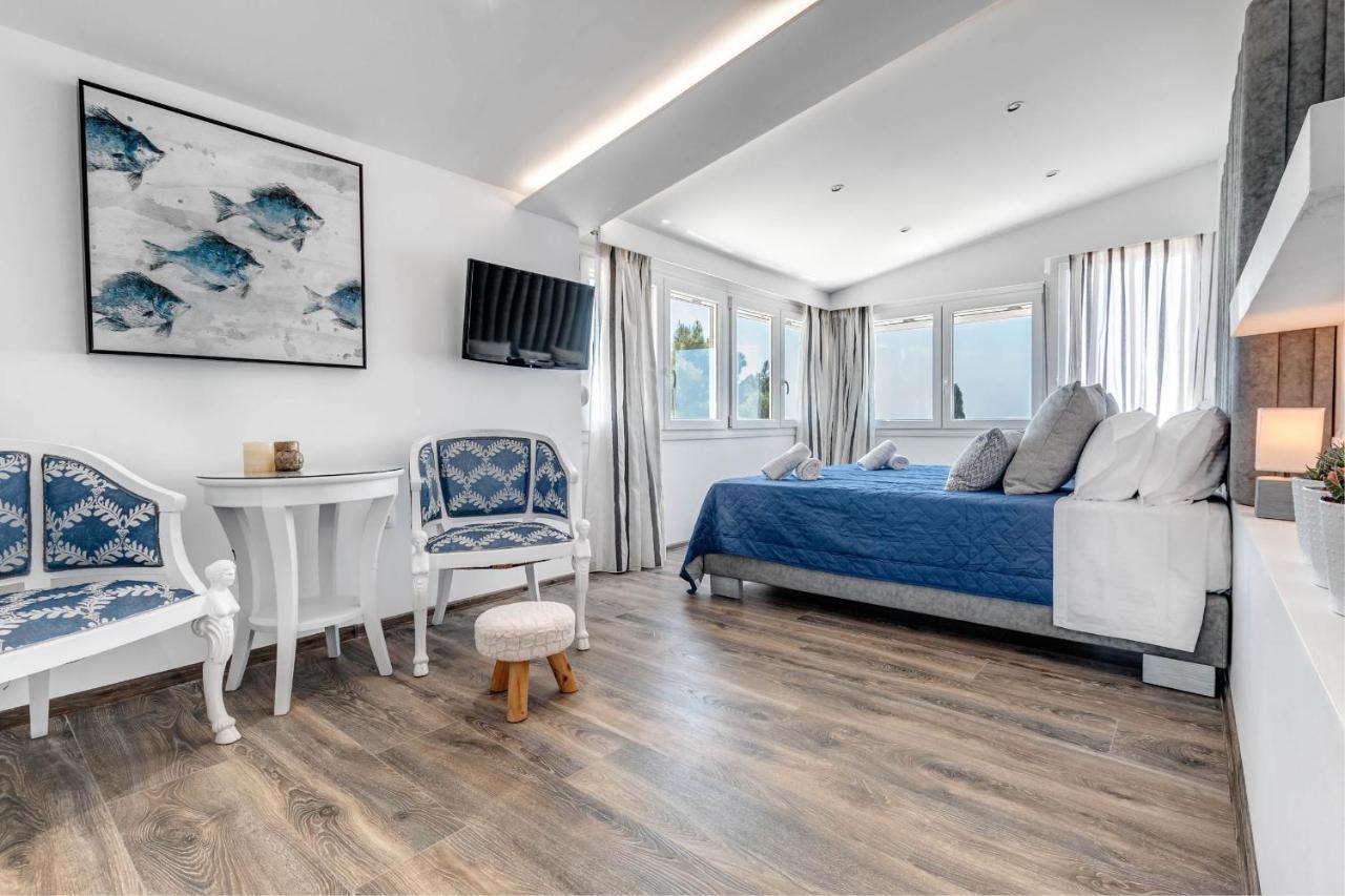 Ocean View - Luxury Villa Nefeli Kontogialos Bagian luar foto