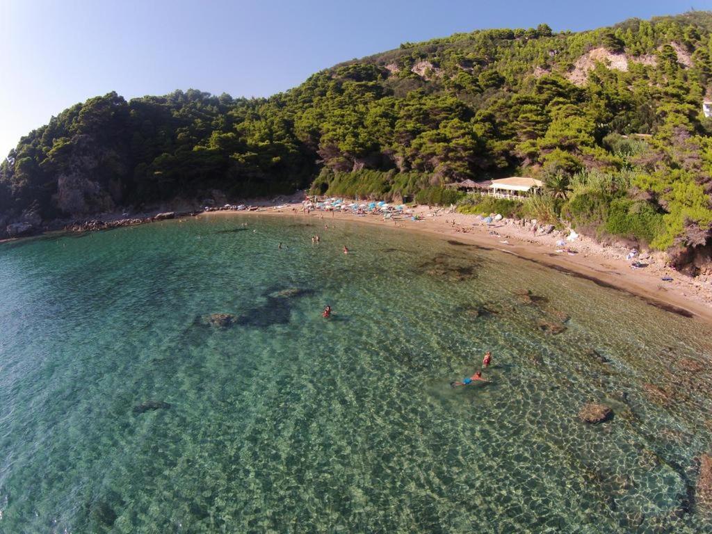 Ocean View - Luxury Villa Nefeli Kontogialos Bagian luar foto
