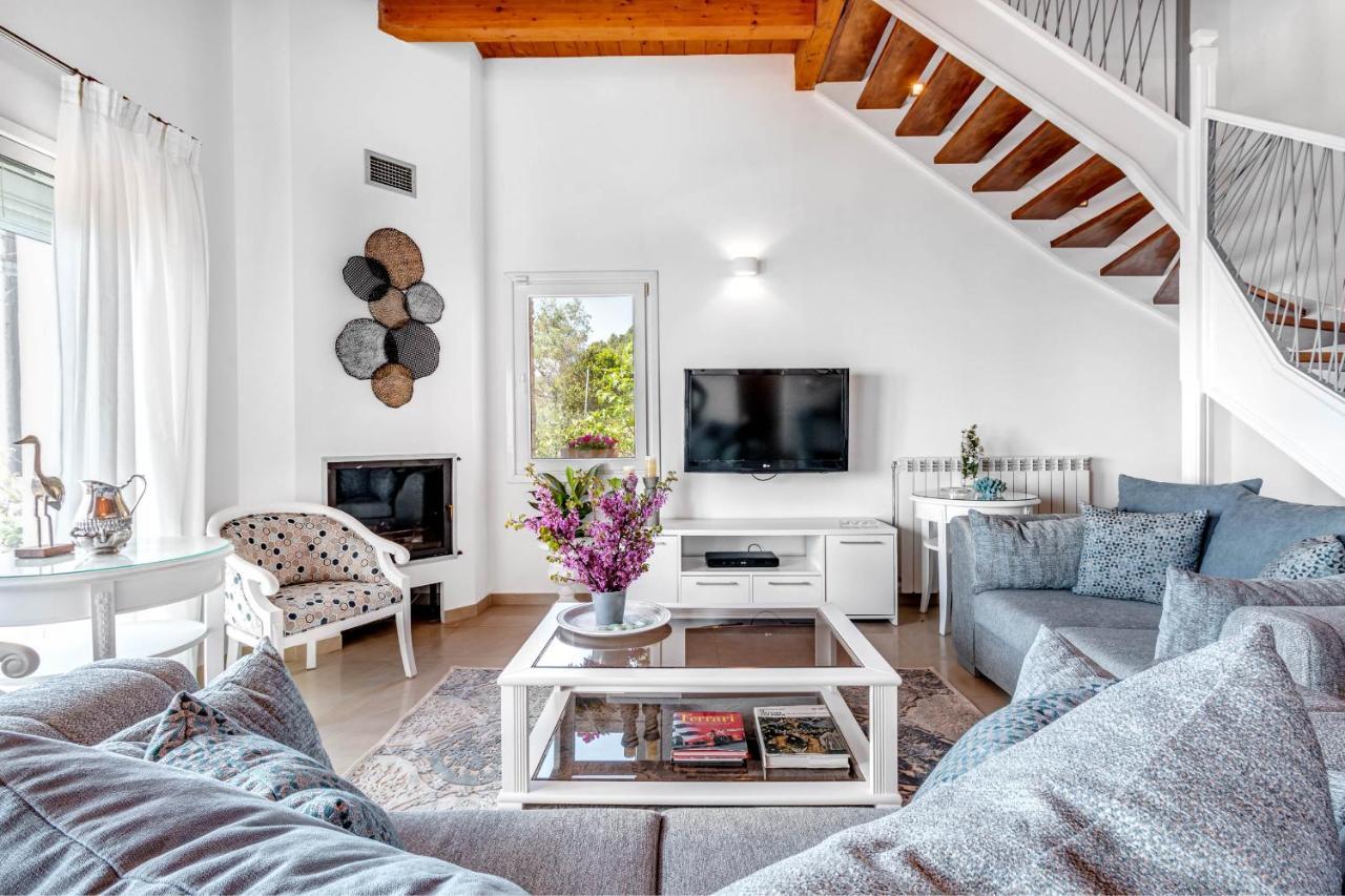 Ocean View - Luxury Villa Nefeli Kontogialos Bagian luar foto