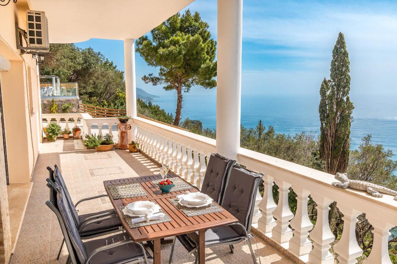 Ocean View - Luxury Villa Nefeli Kontogialos Bagian luar foto