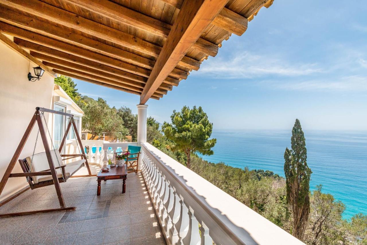 Ocean View - Luxury Villa Nefeli Kontogialos Bagian luar foto