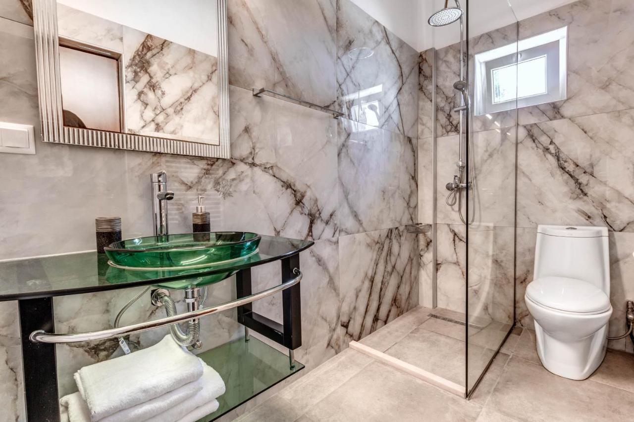 Ocean View - Luxury Villa Nefeli Kontogialos Bagian luar foto