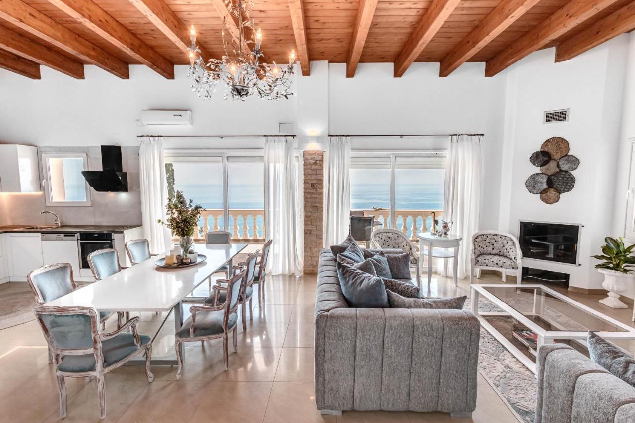 Ocean View - Luxury Villa Nefeli Kontogialos Bagian luar foto