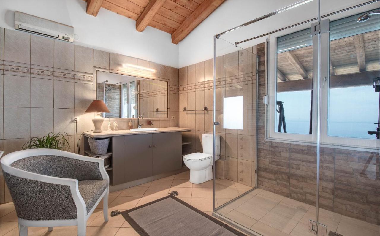 Ocean View - Luxury Villa Nefeli Kontogialos Bagian luar foto