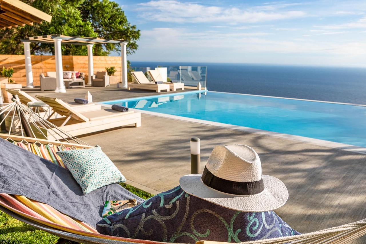 Ocean View - Luxury Villa Nefeli Kontogialos Bagian luar foto